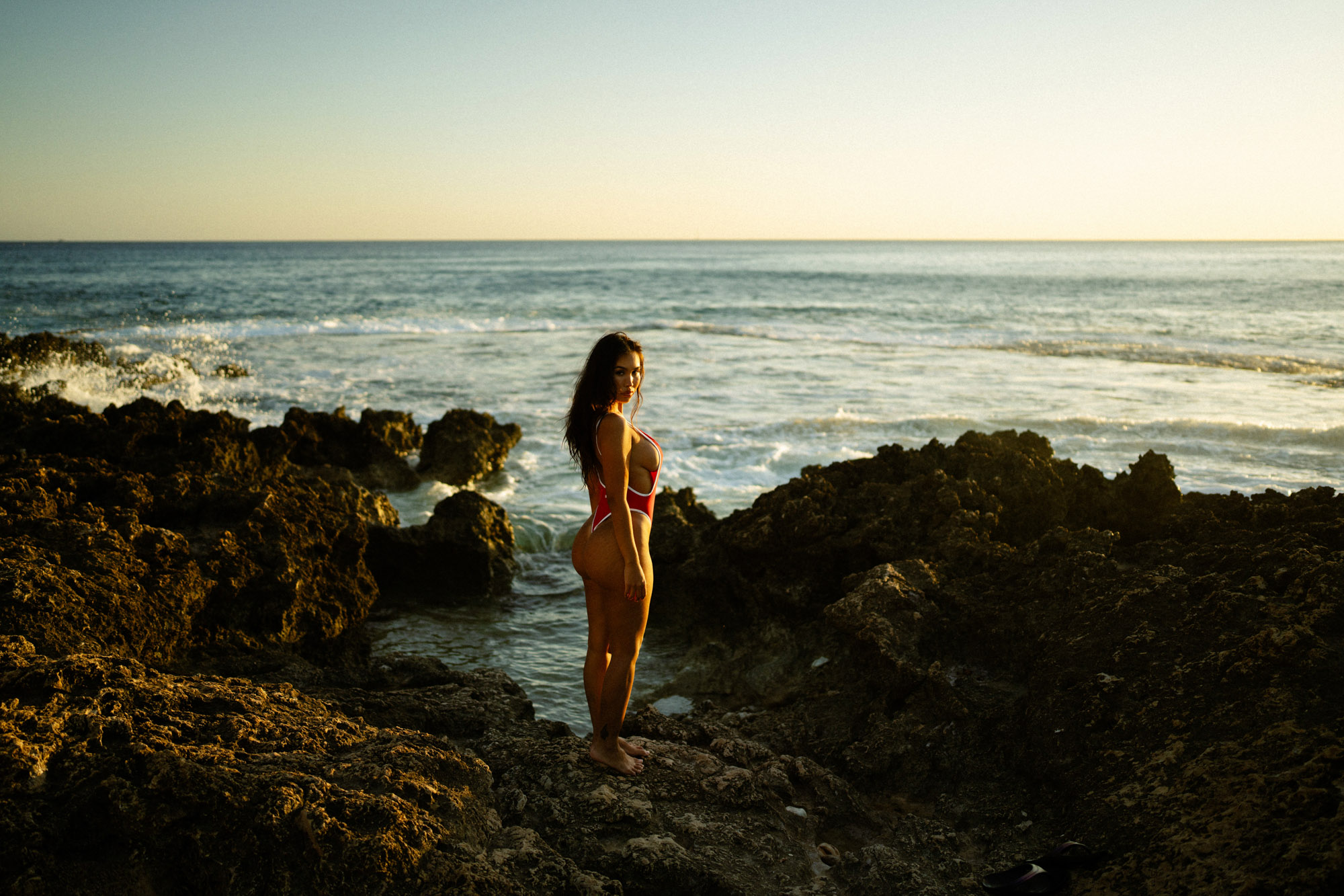 Outdoor boudoir photography Oahu Hawaii