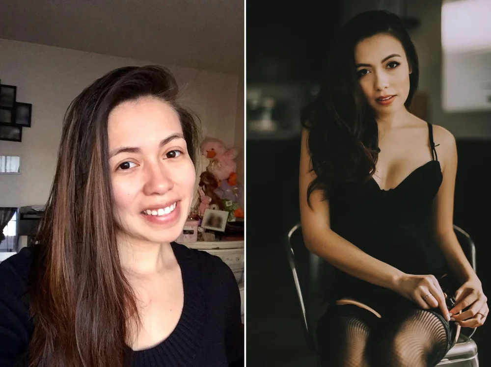 After boudoir session – stunning professional portrait