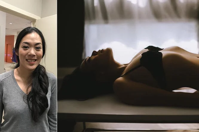 Before boudoir transformation – natural everyday look
